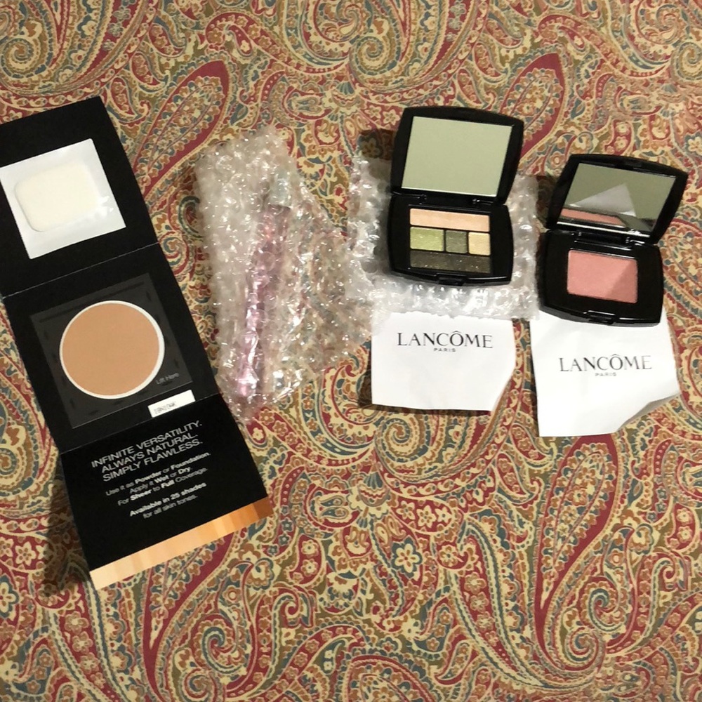 Lancome cosmetic samples